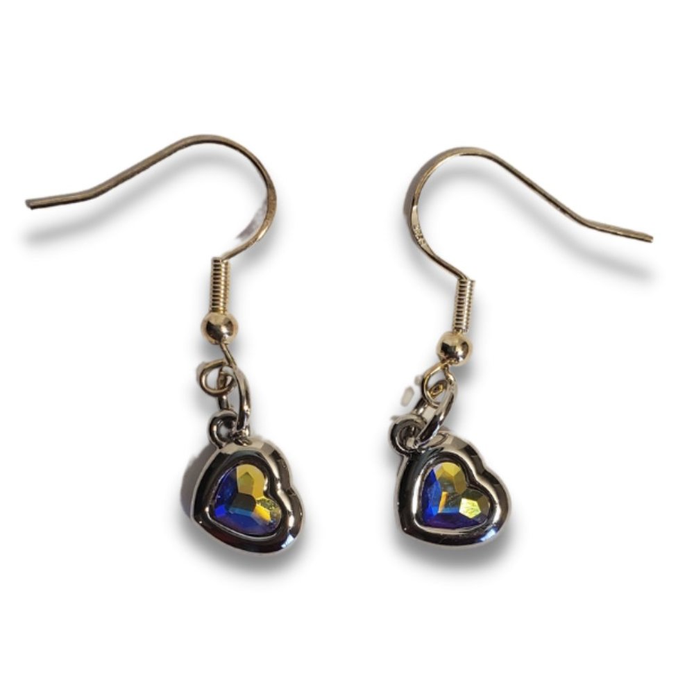 Heart Silver Earrings